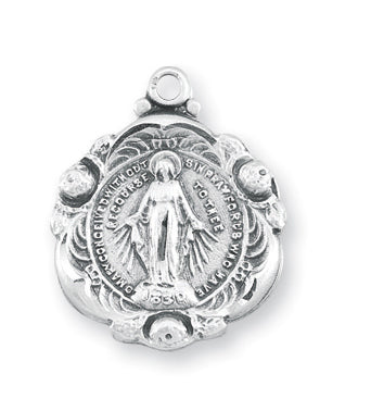 Sterling silver Miraculous Medal