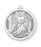 Sterling Silver Circular Shaped Saint Michael Medal
