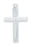 1 1/4-inch Sterling Silver Cross with 24-inch Chain