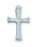 1-inch Sterling Silver Cross with 18-inch Chain