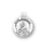 Sterling Silver Round Shaped Saint Nicholas Medal