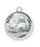 Sterling Silver Round Shaped Saint Anthony Medal