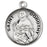 Sterling Silver Round Shaped Saint Dorothy Medal