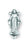 Sterling Silver Our Lady of Grace Rosary Center