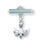 Sterling Silver Baby Holy Spirit Pin