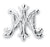 Sterling Silver Ave Maria Broach Pin