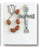 Brown Oval Carved Wood Rosary - Engravable