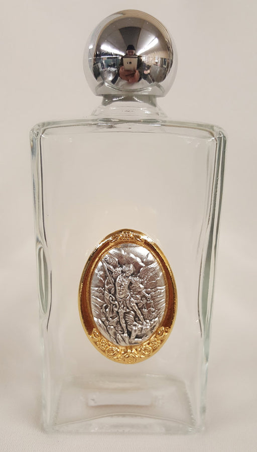 Large St. Michael Holy Water Bottle