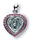 Sterling Silver Miraculous Medal with Cubic Set Zircons
