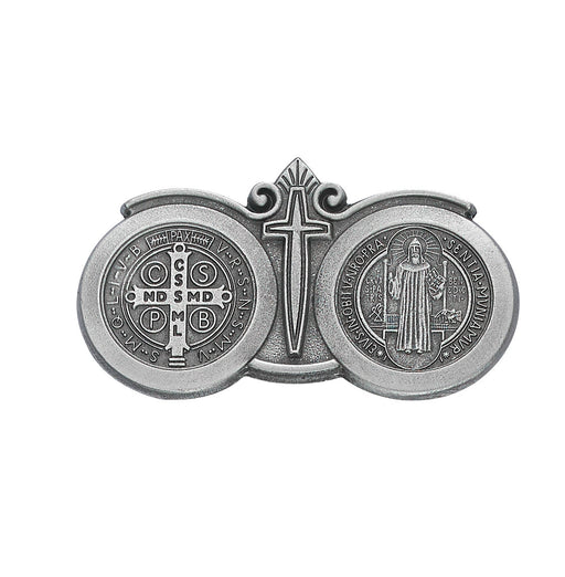 Saint Benedict Visor Clip