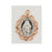 Two Tone Sterling Silver and Rose Gold Miraculous Medal