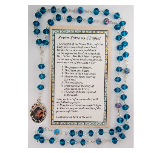 Our Lady of Sorrows Chaplet w/Card