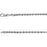 24-inch Rope Chain with Lobster Clasp - 14K White Gold