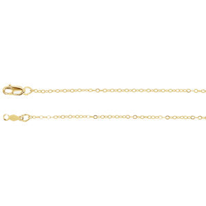 20-inch Cable Chain with Lobster Clasp - 14K Yellow Gold