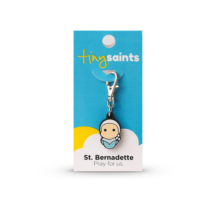 Saint Bernadette Tiny Saint Charm