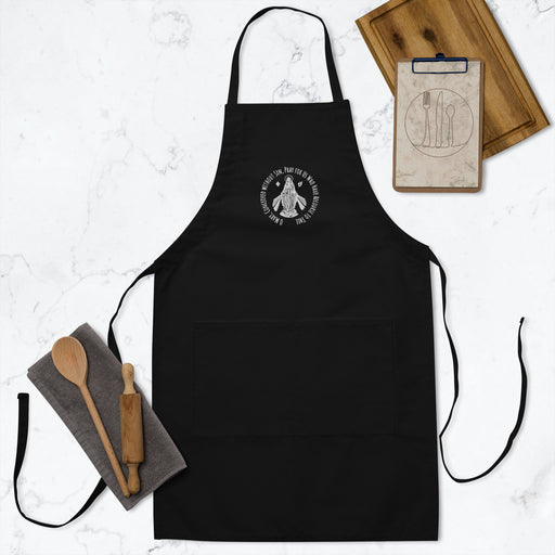 Miraculous Mary Embroidered Apron