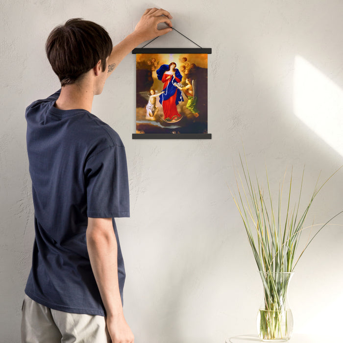 Our Lady Undoer of Knots Hanging Poster