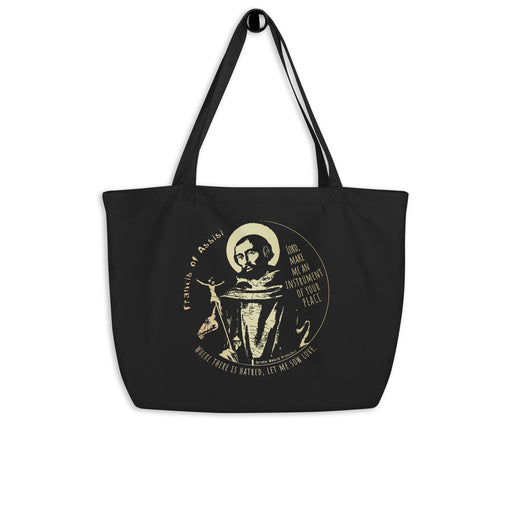 St. Francis & Our Lady organic tote bag