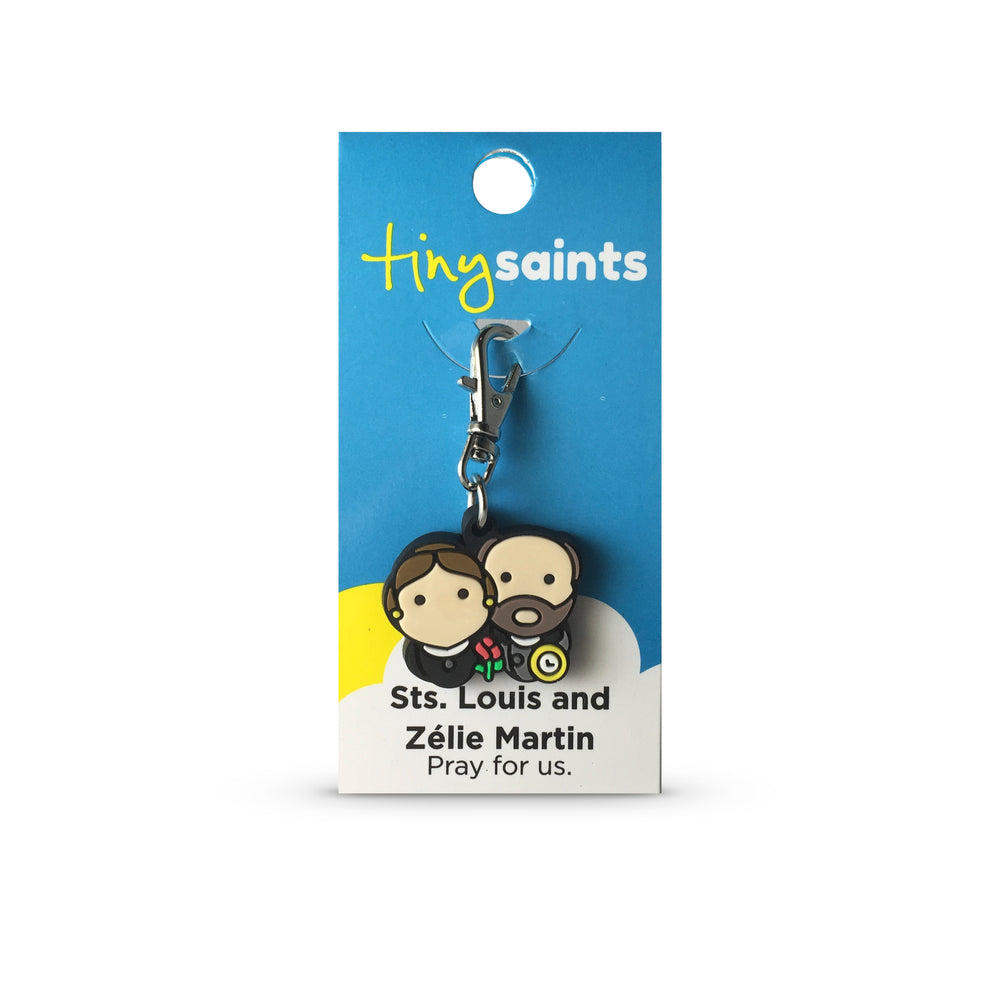 Saint s Louis and Zelie Martin Tiny Saint Charm