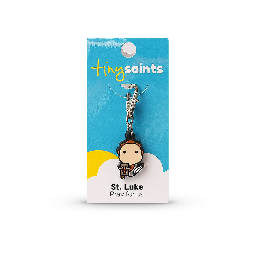 Saint Luke Tiny Saint Charm