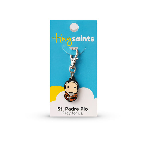 Saint Padre Pio Tiny Saint Charm