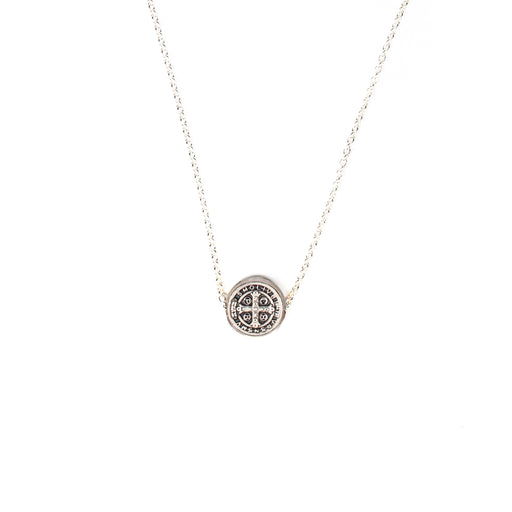 Benedictine Petite Necklace Silver