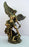 Saint Michael Statue Cold-Cast Bronze Lightly Hand-Painted 14.5-inch