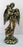 Guardian Angel With Children Cold-Cast Bronze Lightly Hand-Painted 11-inch