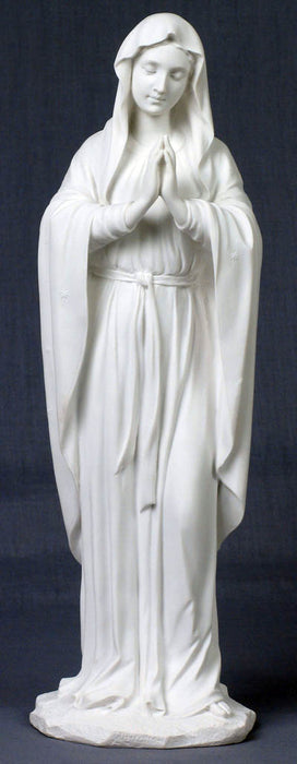 Praying Virgin White 11.75-inch