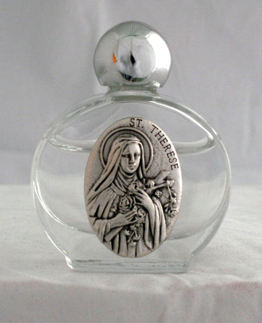Saint Theresa Holy Water Bottle 1.75X 2.25-inch