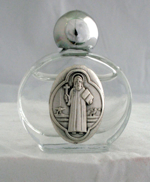 Saint Benedict Holy Water Bottle 1.75X 2.25-inch