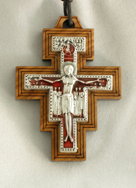 San Damian Cross Necklace 32-inch