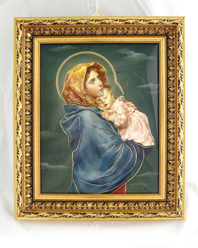 Madonna Of The Street Plaque 10.5X12.5-inch