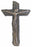 Genesis Modern Crucifix Cold-Cast Bronze 8-inch