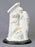 Holy Family In Stable White On A Black Base 12-inch