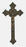 Crucifix Cold-Cast Bronze 9-inch