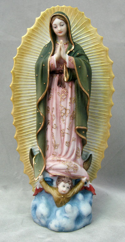Our Lady Of Guadalupe Hand-Painted 9.5-inch