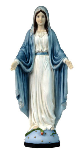 Lady Of Grace Hand-Painted 10-inch