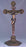 Ornate Crucifix Cold-Cast Bronze 22.5-inch