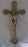 Cricifix Hand-Painted Cold-Cast Bronze 20-inch