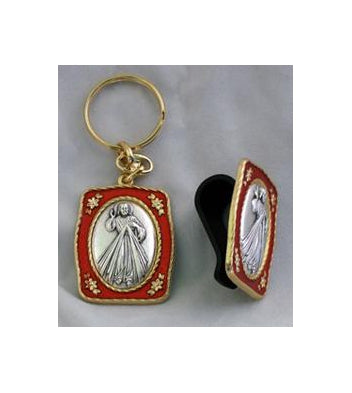Divine Mercy Visor Clip And Key Chain