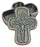Crucifixion Box In Cold Cast Bronze 5X4X1.75-inch