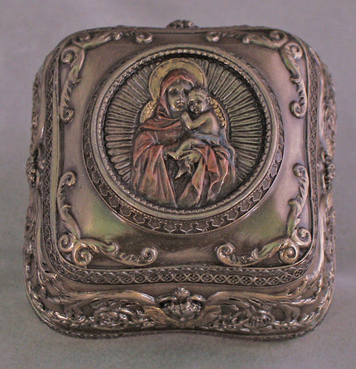 Madonna And Child Box From The Veronse Collection 2.5-inch Square
