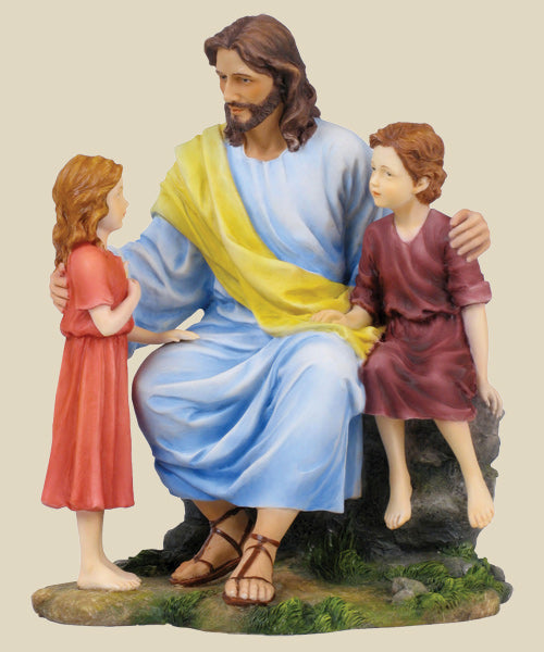 Christ With The Children 8.25-inch