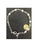 Swarovski Peridot Crystal Bracelet With Cross 7.5-inch