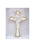 Holy Spirit Cross Lightly Hand-Painted Pastels 8-inch