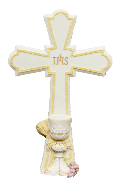 Communion Crosshand-Painted Pastels 7.25-inch
