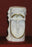 Crucifixion Votive Candle White Alabaster 4-inch