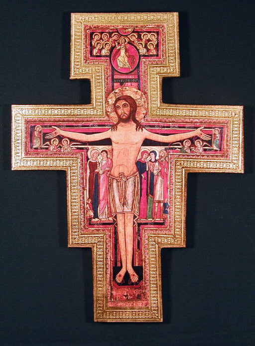 San Damiano Crucifix - 3-inches