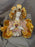 Immaculate Heart Of Mary Bust Wall Plaque Hand-Painted Ceramic 19-inch